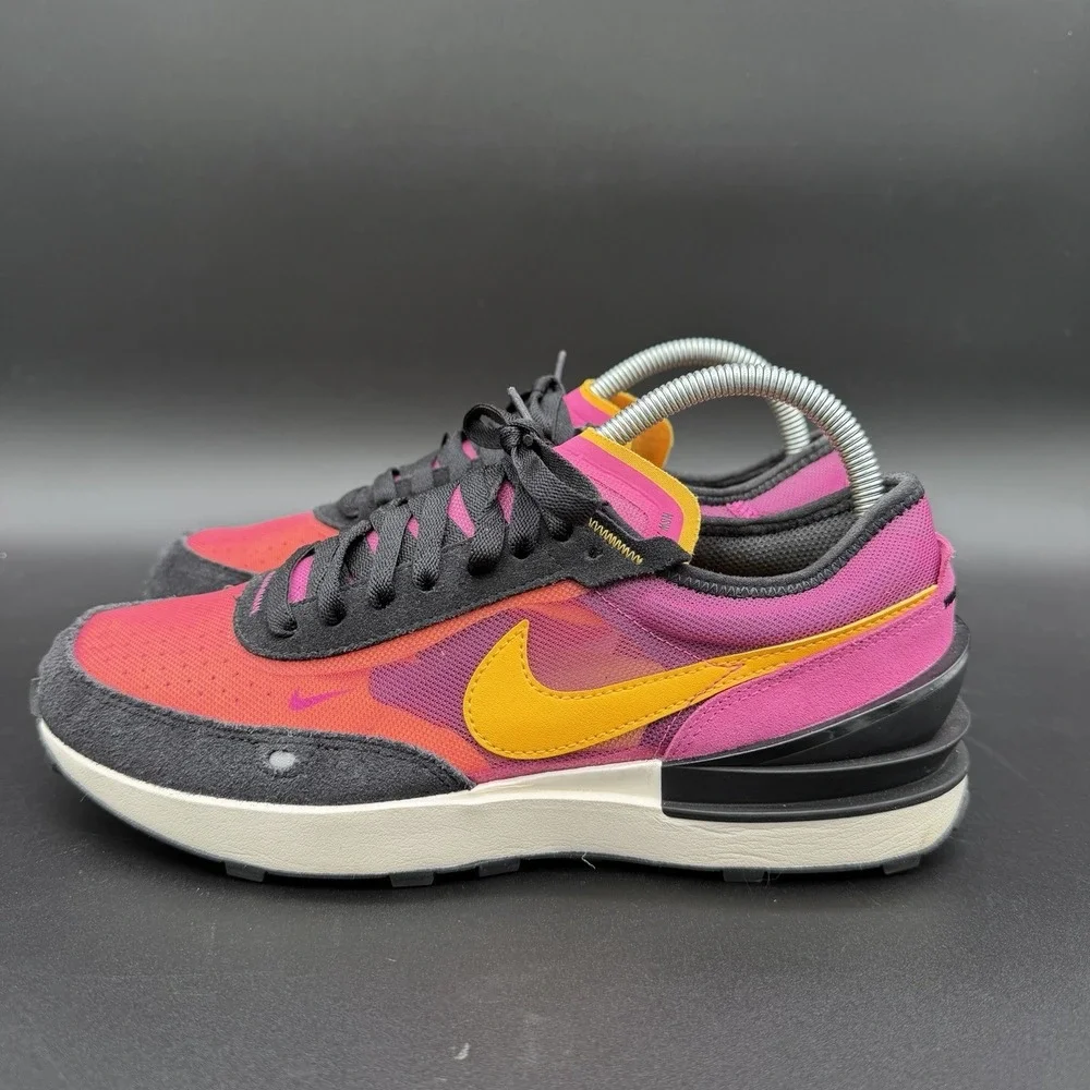 Nike‎ Waffle One Fuchsia Athletic Sneakers Running Shoe DC0481-600 Youth Size 7Y